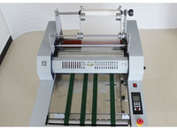 Machine à plastifier le papier Offre Spéciale Machine à plastifier le papier chaud et froid semi-automatique