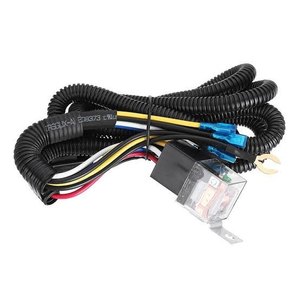 OEM Fog Lamp <b>Wiring</b> Harness | Universal <b>LED</b> Fog <b>Light</b> <b>Wiring</b> Harness Kit with Relay, Fuse & Waterproof Connectors - Product Image 1