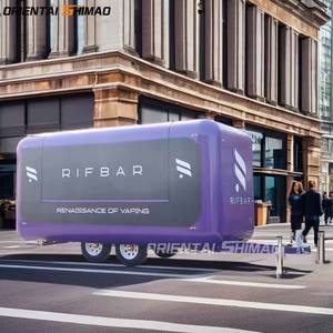 Gerobak Makanan Mobile Buatan Australia yang Cepat, Terbuat dari Baja Anti Karat, Trailer Konsesi Standar Eropa, Bekas, Dijual di AS - Product Image 1