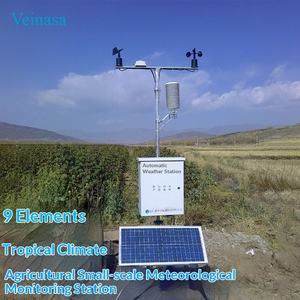 Estación Meteorológica Agrícola Pequeña de 9 <span class=keywords><strong>Elementos</strong></span>, Fuente de Alimentación de 220V, Transmisión Inalámbrica GPRS, Marca Veinasa - Product Image 2