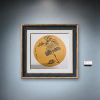 Collections culturelles, papier Xuan chinois fait main, peintures de narcisse, pivoine, lotus, orchidée, décorations murales en encre, cadeau artisanal