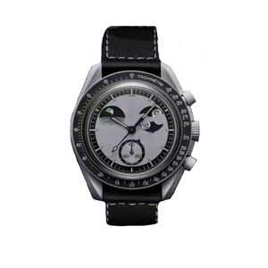 <span class=keywords><strong>Orologio</strong></span> da <span class=keywords><strong>Uomo</strong></span> Omewatch al Quarzo in Plastica Blu <span class=keywords><strong>Oro</strong></span> Brand di Moda Pianeta Bianco Luna Nuova con Logo Personalizzabile - Product Image 4