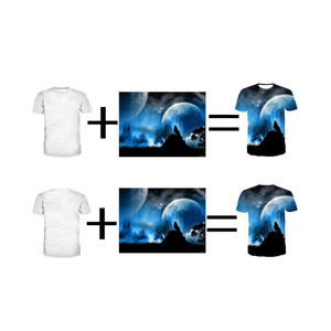 Sitio Web Independiente Transfronterizo para Camisetas Deportivas de Manga Corta con Cuello en V y Estampado Digital 3D para Hombre y Mujer, en Tela de Malla - Product Image 2