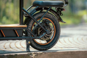 Patinete Eléctrico Plegable de Largo Alcance con Motor sin Escobillas para C1 Pro, 100 KM, Asiento con Cesta, Frenos Dobles, Carga Rápida para Movilidad Urbana - Product Image 4