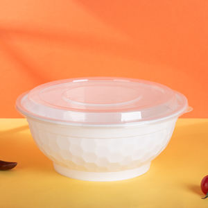 Contenitori per Alimenti a Doppio Strato, Ciotole per Zuppa da Asporto, Scatole per Zuppa all'Ingrosso, Rotonde in Plastica con Coperchi - Product Image 5