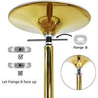 Golden Pole Dance & Carry Bag / Indoor Anti-slip Tube Dancing Pole 9ft Réglable Hauteur