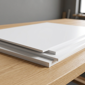 Plaques en mousse de PVC de qualité architecturale - Alternative écologique ignifuge et résistante aux termites au MDF pour diverses applications - Product Image 1