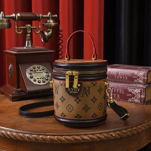 Spring and Summer Ladies Fashion Stylish Multi-purpose Shoulder-Strap Bucket <b>Bag</b> <b>Small</b>-Look Handbag PU Material 20295 - Product Image 4
