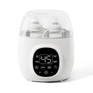 Hot Sale 24H BPA Free Support with NO Handle simple design double bottle milk warmer baby warmer and sterilizer