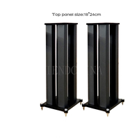 DK-03 support de haut-parleur en fer métallique HIFI support de haut-parleur support Audio boîte Satellite Surround amplificateur de sol armoire de support/1 paire