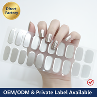 Kikilee 3D Beautysticker Gel texturé pigmenté nacré pour ongles d'automne, DIY, sans lampe UV, non cuits