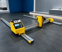Table de découpe plasma CNC portable avec rotation motorisée pour le traitement des plaques métalliques