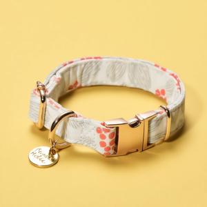 Collar de Perro de Lujo, Diseño Elegante, Talla M, de Algodón, Cómodo, Suave, Personalizado, Duradero, con Luces, Ajustable - Product Image 1