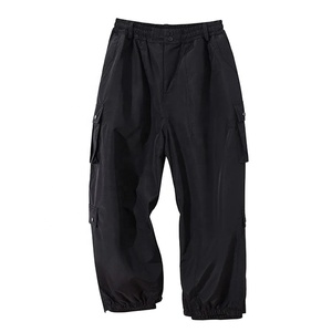 Vente en gros Pantalons de ski de snowboard unisexes Pantalons baggy confortables cargo respirant coupe-vent personnalisés grande taille - Product Image 3