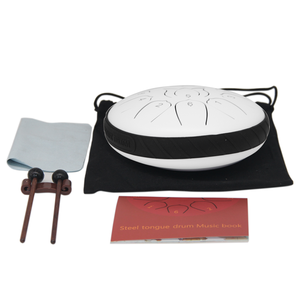 Tambor de Lengüetas de Acero Compacto y Portátil de 6 Pulgadas y 11 Notas, Antideslizante y Ligero, para Acampar al Aire Libre, Viajar y Tocar en Movimiento - Product Image 5