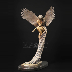 Tùy chỉnh sexy nữ Khỏa Thân bức tượng đồng chất lượng cao ngoài trời đúc kim loại - Product Image 5