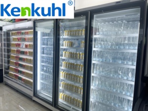 Congelador Vertical Kenkuhl para Exhibición de Bebidas, Comercial, para Supermercados SC160A, Exhibidor Vertical para Supermercados y Tiendas de Conveniencia - Product Image 5