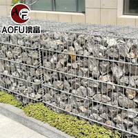 Panier en maille de Gabion de haute qualité avec pierre remplie 2x1x1 boîte de jardins décoratifs Gabions pierre Cage blocs de mur de soutènement