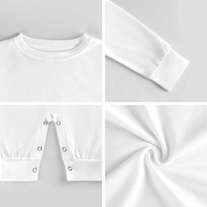 1 MOQ diskon besar bunga Hawaii cetak Polinesia desain suku lengan panjang kancing jepret pakaian bayi baju monyet pakaian balita - Product Image 4