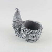 Pots et jardinières à fleurs en forme d'animaux, faits à la main, en ciment durable, écologiques, design moderne