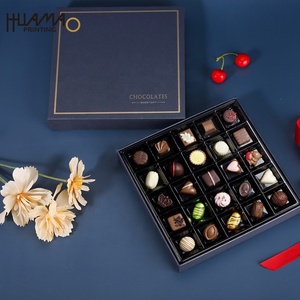 Wholesale Box And Packaging Custom Paper Box Gift Packaging Hot Stamping Color Cardboard Box For Chocolate Food Paper