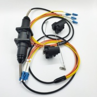 Connecteur de câble à fibres optiques de terrain YZB04P YZB04S, étanche pour extérieur, connecteur mâle et femelle YZB 4 cœurs