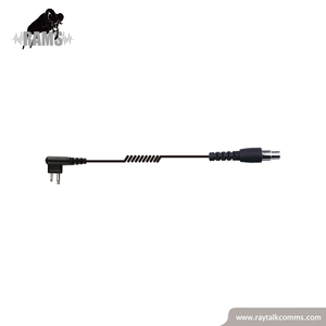 Walkie Talkie de mano bidireccional y auriculares de <span class=keywords><strong>radio</strong></span> Material de PU duradero con cable de bobina XLR de 5 pines Accesorio para auriculares - Product Image 1