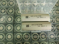 Cellule rechargeable au lithium-ion Liansi INR-21700-P45B 21700 3.7V 4500mAh 45A à décharge élevée, 1000 cycles, pour vélos électriques et outils électriques