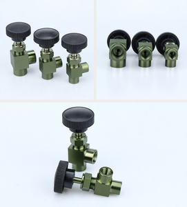 Vanne à aiguille à haute pression COVNA en acier inoxydable SS304/316, vanne à aiguille à 2 voies en acier inoxydable - Product Image 6