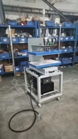 40x60cm 1-Seiten-1-Stationen-Hydraulikprägemaschine für geprägte Pressmatten, Leder, Baumwollstoff, T-Shirts