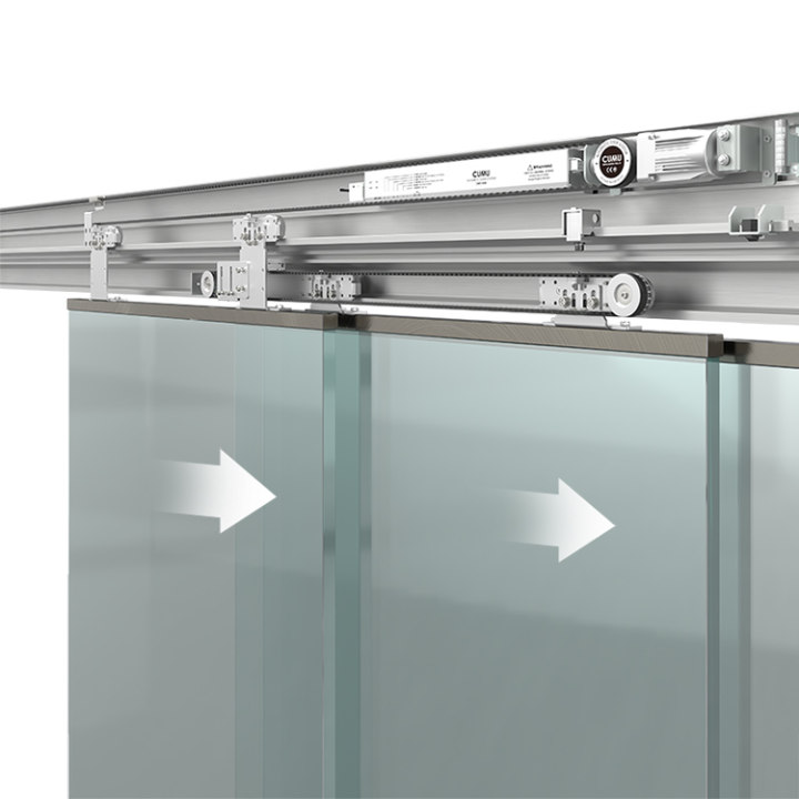 vertical sliding automated mechanism