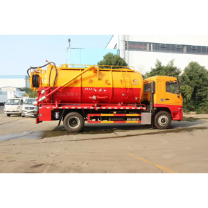 Camión cisterna para aguas residuales Shaanxi Delong, diésel manual, capacidad de 15 metros cúbicos, 4X2 - Product Image 1