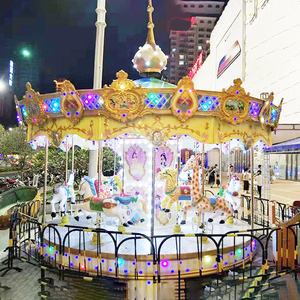 Atracciones Modernas de China, Atracciones para Niños, Parque de Atracciones, Nuevos Caballos de Carrusel de 8 Asientos - Product Image 6