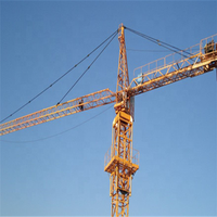 Grue à tour chinoise Tavol QTZ40-4T pour le Maroc, haute efficacité, capacité de levage de 4 tonnes, coût