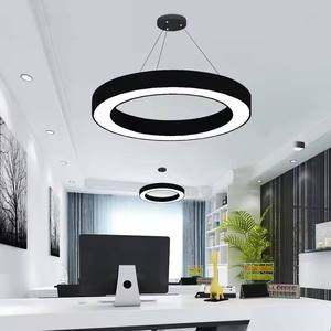 Lampada a Sospensione LED Moderna in Ferro, Forma Rotonda, Misura Media, Attacco E26 per Soggiorno - Product Image 2