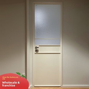 Puerta Batiente Interior de Aluminio Ultrafina Moderna Personalizada al por Mayor, Multicolor, para Decoración de Hogares y Oficinas de Lujo - Product Image 3