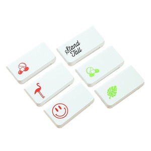 New Arrival Custom Promotional pp Plastic Single Pill Boxes Medicine Storage Tin Small square Box