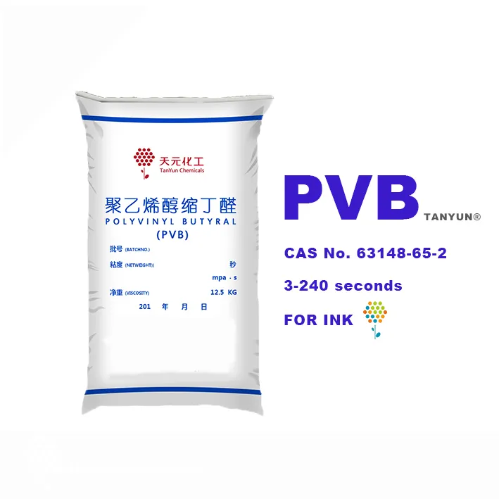 Pvb Resin Polivinil Butyral, Cas 63148-65 Lapisan Aditif