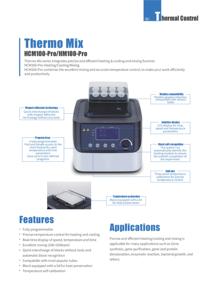 Mezclador Termostático de Metal con Control de Temperatura / Bloque de Calentamiento (2 en 1) Digitalmente Preciso HM100-Pro - Product Image 4