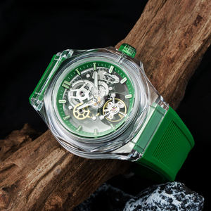 Nuevo Diseño, Reloj de Pulsera Automático de Cuarzo para Hombre con Logotipo Personalizado, Relojes Mecánicos de Esqueleto de Marca de Lujo - Product Image 3