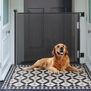 Barrières pour bébé Porte de sécurité en maille personnalisée <span class=keywords><strong>extra</strong></span> <span class=keywords><strong>large</strong></span> Barrières d'escalier Barrière rétractable pour bébé pour enfant - Product Image 5