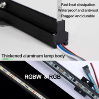 Panneau de guidage lumineux en acrylique LED DMX Artnet personnalisé, adressable RGB RGBW, pour éclairage de scène, boîte de nuit, salle de sport