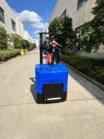 Chariot élévateur électrique Worui pour marché de gros, 1,5 tonne, batterie plomb-acide 48V, usage intérieur, pneus polyuréthane, fourche 1200mm, propulsion arrière, 4km/h
