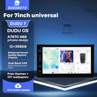 DUDUAUTO DUDU7 A7870 Reproductor Multimedia Inalámbrico para Auto con Carplay, Unidad Principal de Radio para VW, Kia, Hyundai, Toyota, Honda, Nissan