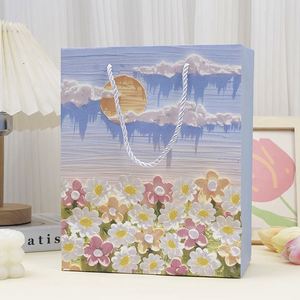 Sacs en papier personnalisés de luxe à prix de gros, avec votre propre logo, pour cadeaux de marque célèbre - Product Image 3