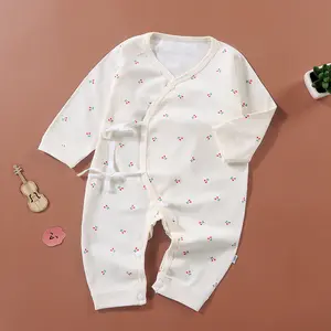 Schlafanzug Schlafanzug Druck Sommer Unisex 100 % Baumwolle Sommer Babykleidung Baby Frühling Sommer Kleidungs-Set Hälfte Babyausschweller Unterstützung