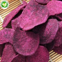 Vf Fabrikant Paarse Zoete Aardappelchips Gedroogde Snacks Voedsel Groothandel Chinese Productielijn Hard Eetbare Sd Fruitpaddenstoel