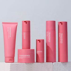 Flacon de lotion sans air de luxe écologique de 50 ml, logo personnalisable, tube pompe de forme ovale pour crème pour le visage et nettoyant facial - Product Image 1