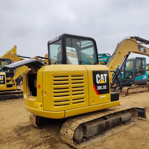 Venta superior Caterpillar 305.5E2 Mini Excavadora Equipo de construcción de alto rendimiento Buen núcleo Motor Bomba de engranajes Precio PLC - Product Image 3
