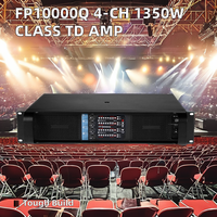 Amplificateur de puissance professionnel FP10000Q 4 canaux 1350 watts 8 ohms classe TD pour l'audio professionnel avec connexion Wi-Fi